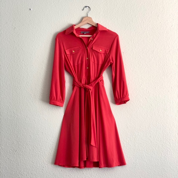 NY Collection Button-Down Dress, Small - Picture 7 of 12